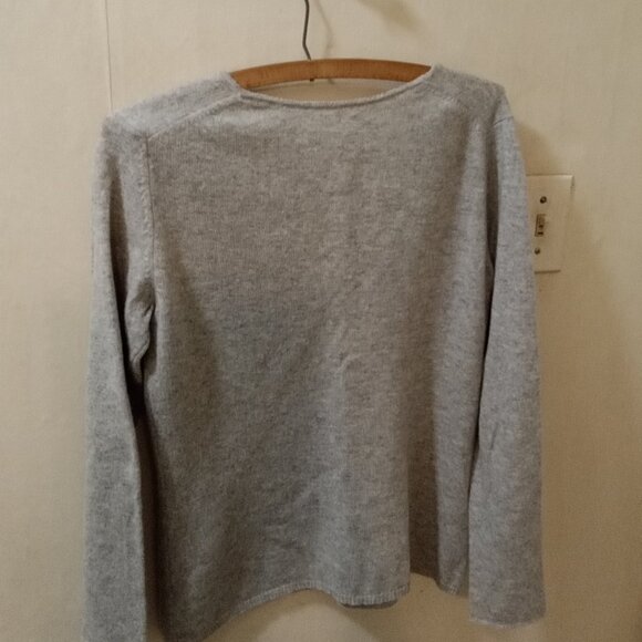 Stella Neptune Cashmere Sweater USA Star Print Rock Sz S - measurements - Picture 3 of 7